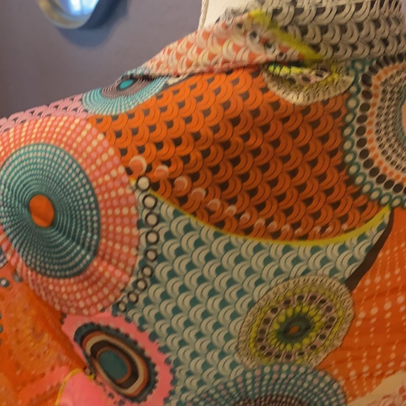 3/$20 Amazing multicolored sheer mandala scarf! - Picture 8 of 16